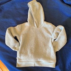 Athleta Girl So Snug Sherpa Hoodie Size XS 6
